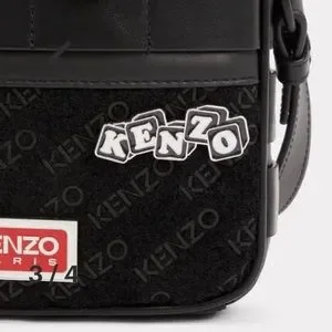 Kenzo | Bags | Small Leather Kenzo Jungle Crossbody Bag